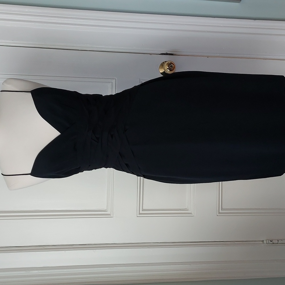 RAG & BONE Silk Drape Criss Cross Waist Dress Size 6